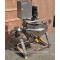 stainless steel 500 liter steam jacketed cooking kettle (ce)